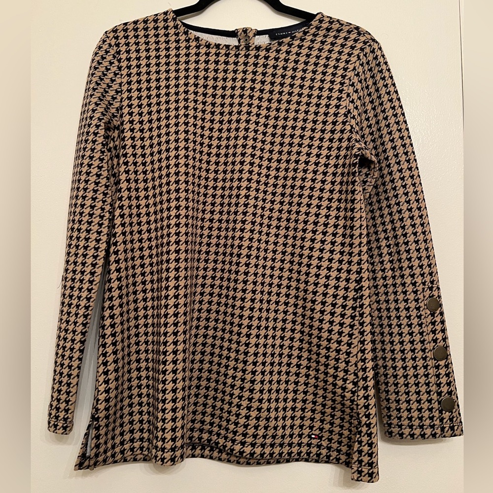Tommy Hilfiger Houndstooth Top